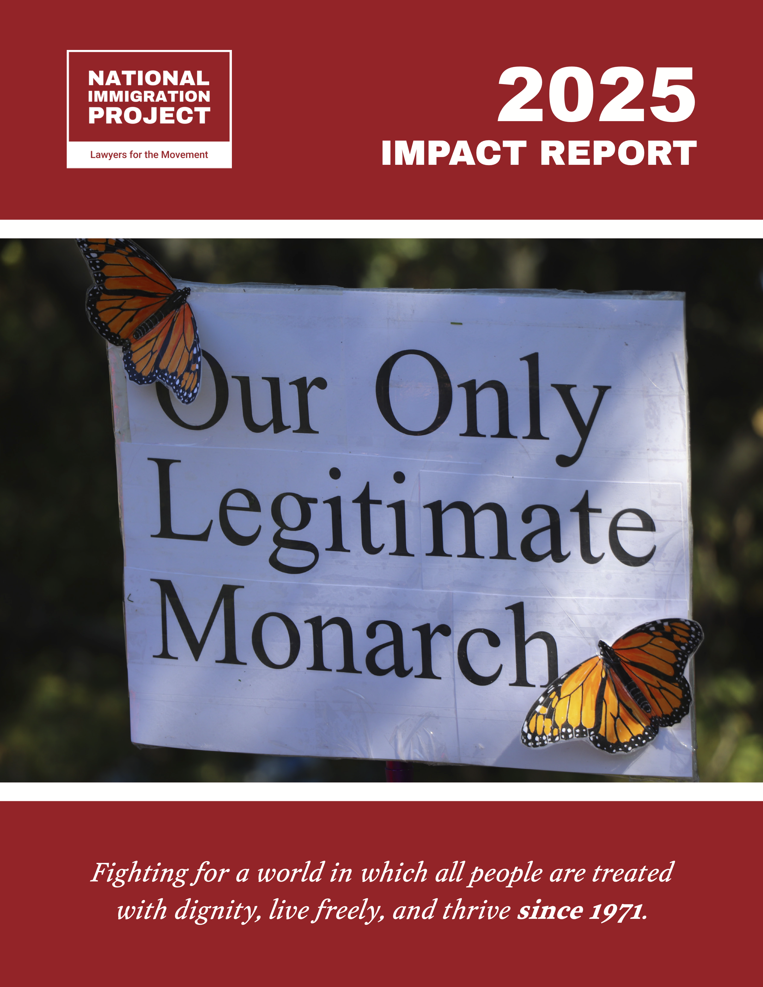 2025 Impact Report cover