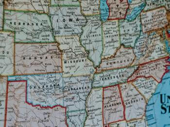 Map of United States