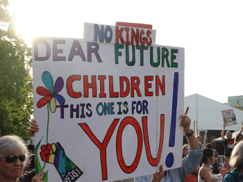 Dear children poster