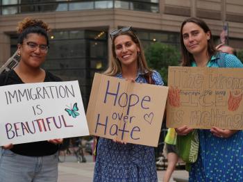 Hope Over Hate poster