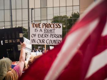 Due process poster
